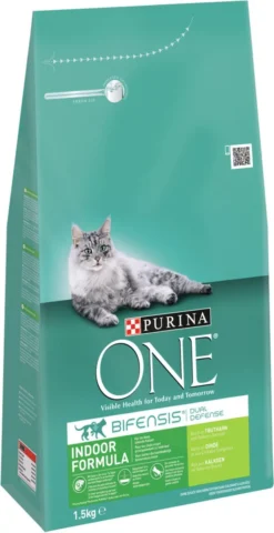 Purina One PURINA® ONE Indoor Rijk Aan Kalkoen & Volkoren Granen Brokjes 1,5 Kg 38 Purina One PURINA® ONE Indoor Rijk Aan Kalkoen & Volkoren Granen Brokjes 1,5 Kg -Merkloos Verkoop 618x1200