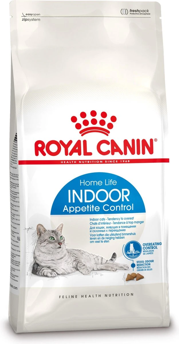 Royal Canin Indoor Appetite Control - Kattenvoer - 4 Kg 1 Royal Canin Indoor Appetite Control - Kattenvoer - 4 Kg