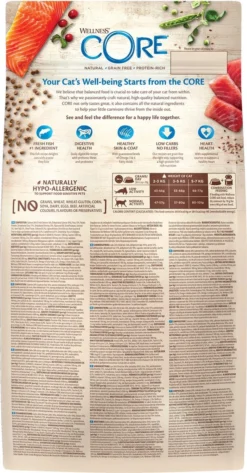 Wellness Core Grain Free Cat Ocean Zalm & Tonijn - Kattenvoer - 1.75 Kg -Merkloos Verkoop 626x1200 1