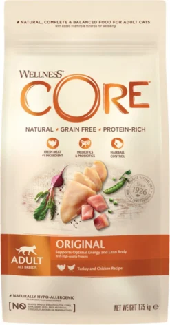 Wellness Core Kattenvoer Original Kalkoen - Kip 4 Kg -Merkloos Verkoop 628x1200 2
