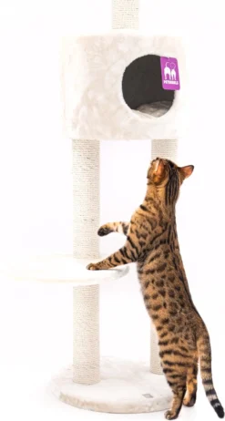 Petrebels Anna 240 Krabpaal - Creme - 240 Tot 265 Cm - Met Plafondspanner -Merkloos Verkoop 641x1200 2