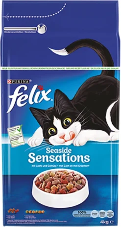 Felix Seaside Sensations - Katten Droogvoer - Zalm, Koolvis &groenten - 4kg 23 Felix Seaside Sensations - Katten Droogvoer - Zalm, Koolvis &groenten - 4kg -Merkloos Verkoop 645x1200