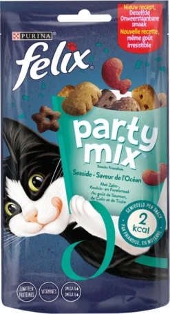 Felix Cat Snacks Party Mix - Kattensnacks Original En Seaside - 16 X 60g 17 Felix Cat Snacks Party Mix - Kattensnacks Original En Seaside - 16 X 60g -Merkloos Verkoop 648x1200