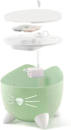 Catit Pixi Fountain - Kattendrinkbak - 20x20x16 Cm Groen -Merkloos Verkoop 654x1200 3