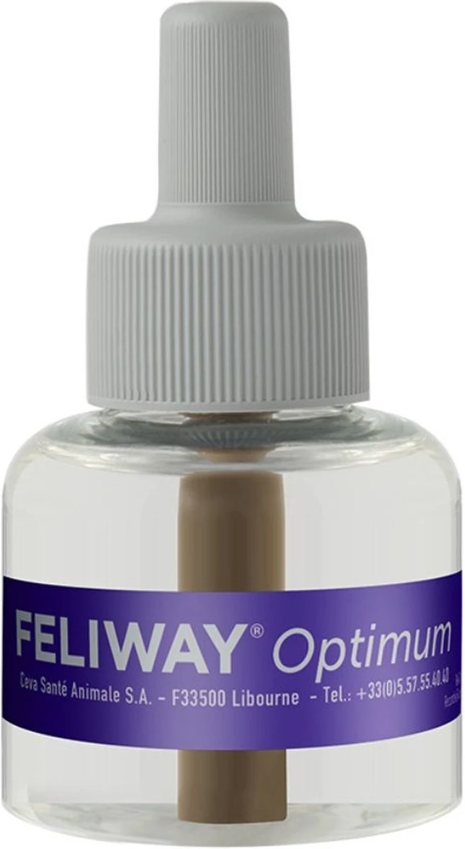 Feliway Optimum - Navulling 3-Pack - 3x Flacon 48 Ml - Anti-stress Kat 2 Feliway Optimum - Navulling 3-Pack - 3x Flacon 48 Ml - Anti-stress Kat - Image 2