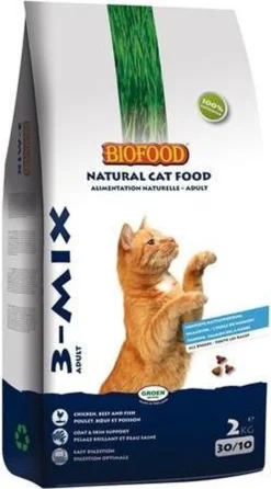 Biofood Kat 3-Mix - Kattenvoer - 10 Kg 10 Biofood Kat 3-Mix - Kattenvoer - 10 Kg -Merkloos Verkoop 664x1200 1
