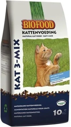 Biofood Kat 3-Mix - Kattenvoer - 10 Kg 11 Biofood Kat 3-Mix - Kattenvoer - 10 Kg -Merkloos Verkoop 672x1200 3