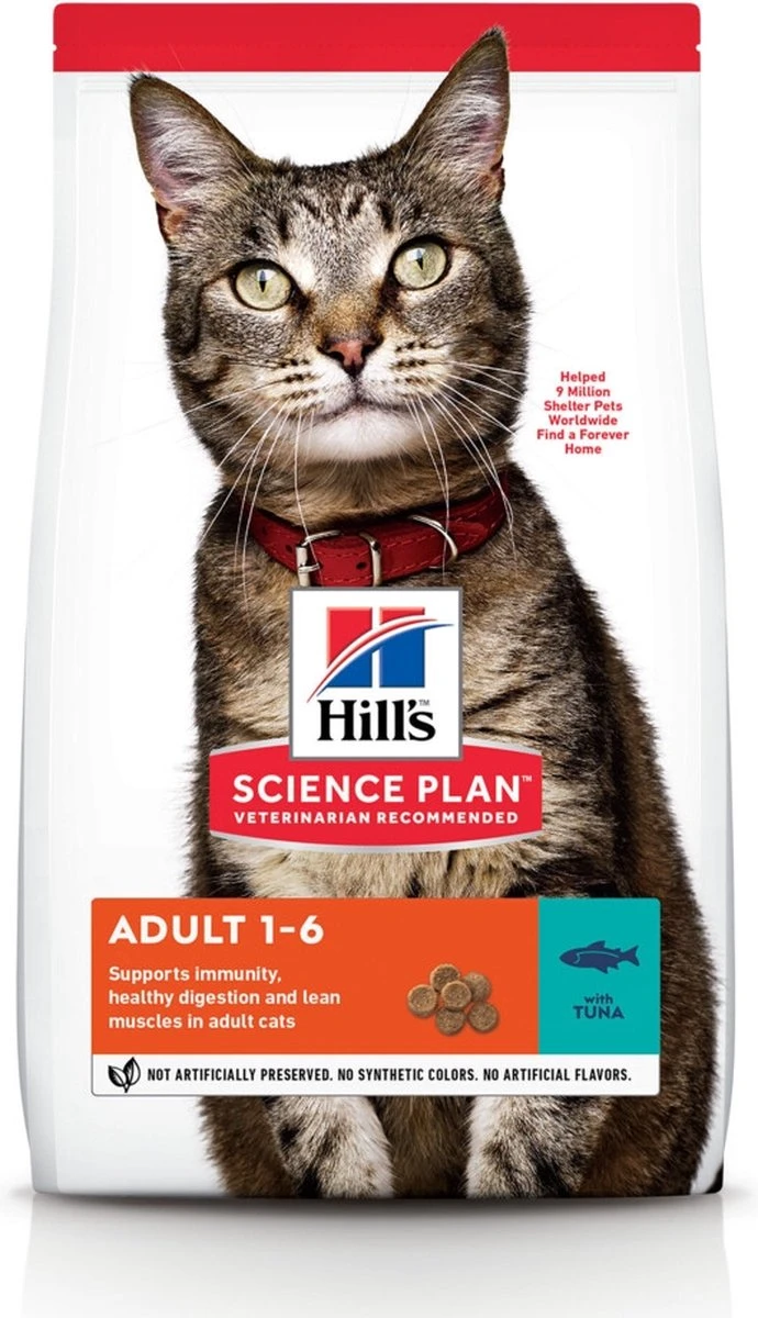 Hill's Science Plan Kattenvoer Adult Tonijn 7 Kg 1 Hill's Science Plan Kattenvoer Adult Tonijn 7 Kg