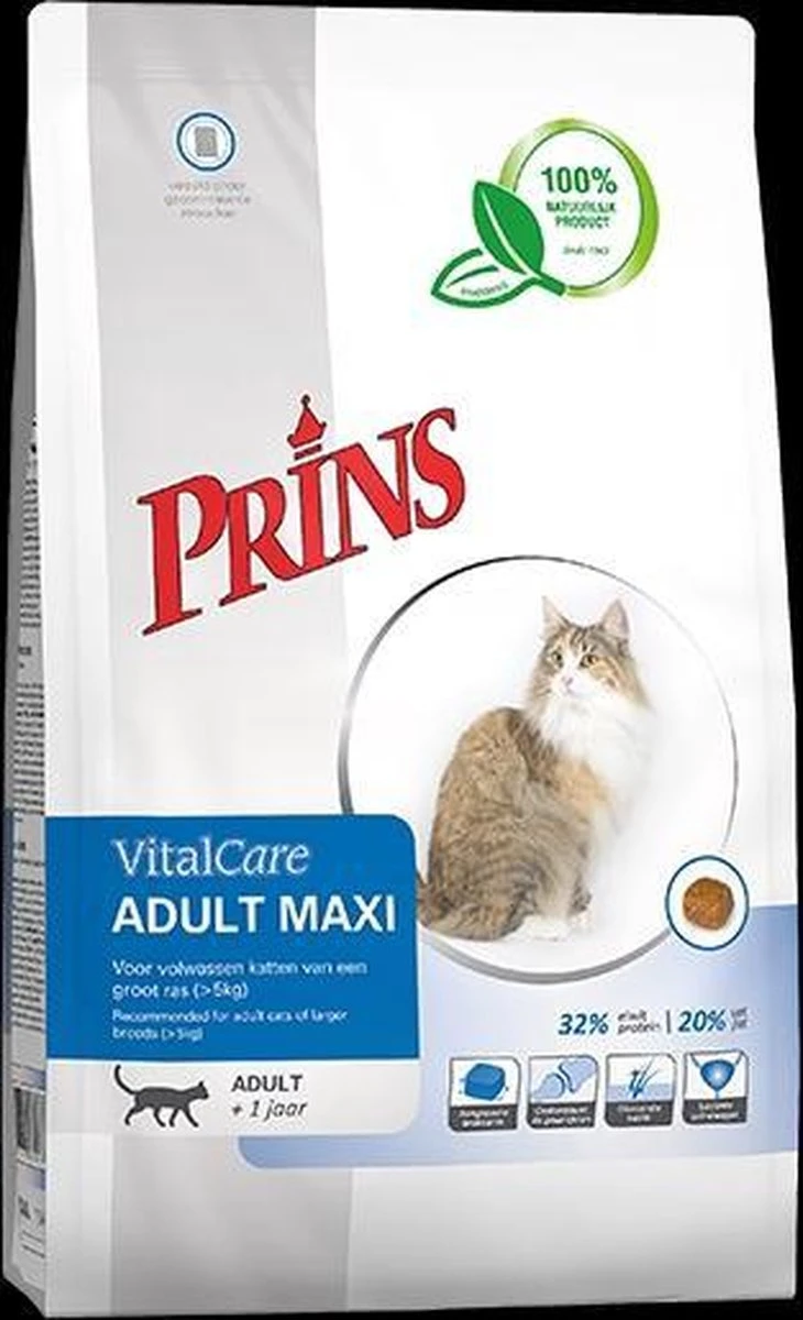 Prins - VitalCare Adult Maxi - Kattenvoer - 5 Kg 13 Prins - VitalCare Adult Maxi - Kattenvoer - 5 Kg - Image 13