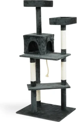 Kattenhuis - Huis Voor Katten - XL - Krabpaal - Kattenboom -Merkloos Verkoop 755x1200 1