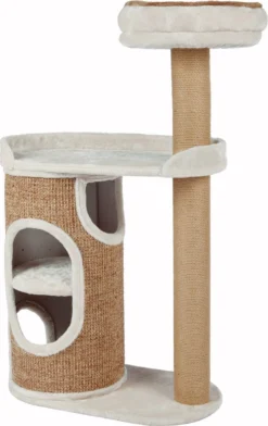 Trixie Krabaal Falco Lichtgrijs/Bruin - 70X38X117 CM