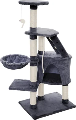 Merkloos MC Star Krabpaal Voor Grote Katten Cat Tree - 55 X 40 X 120 Cm - Grijs 9 Merkloos MC Star Krabpaal Voor Grote Katten Cat Tree - 55 X 40 X 120 Cm - Grijs -Merkloos Verkoop 760x1200