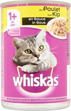 Whiskas Natvoer - Adult - Rund - 12 X 400 Gr 7 Whiskas Natvoer - Adult - Rund - 12 X 400 Gr -Merkloos Verkoop 763x1200