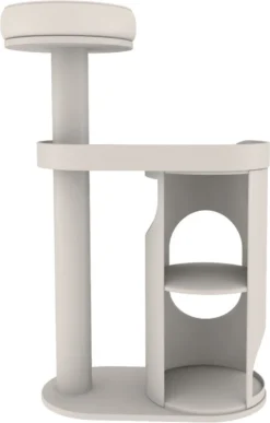 Trixie Krabaal Falco Lichtgrijs/Bruin - 70X38X117 CM -Merkloos Verkoop 765x1200 1