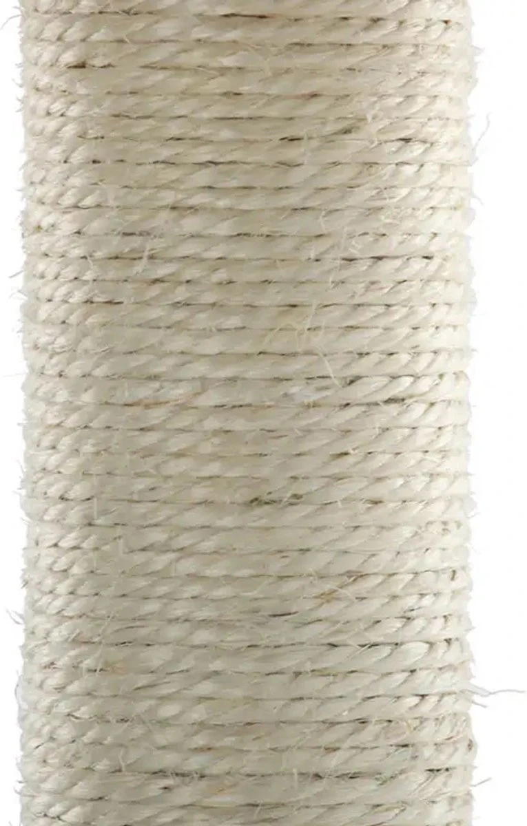 Krabpaal XXL Voor Kat -132 Cm -Beige - Kattenboom Voor Katten - Kattenhuis Van Sisal - XXL Klimpaal Voor Meerdere Katten 9 Krabpaal XXL Voor Kat -132 Cm -Beige - Kattenboom Voor Katten - Kattenhuis Van Sisal - XXL Klimpaal Voor Meerdere Katten - Image 9