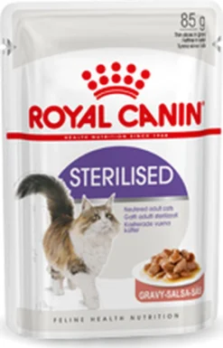 Royal Canin Feline Sterilised In Gravy (12X85 GR) -Merkloos Verkoop 769x1200