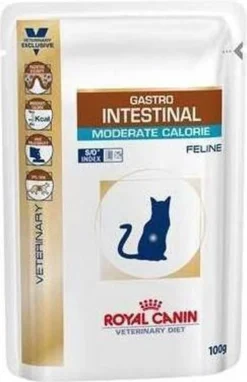 Royal Canin Gastro Intestinal Moderate Calorie Kat 12x85 Gr. -Merkloos Verkoop 775x1200