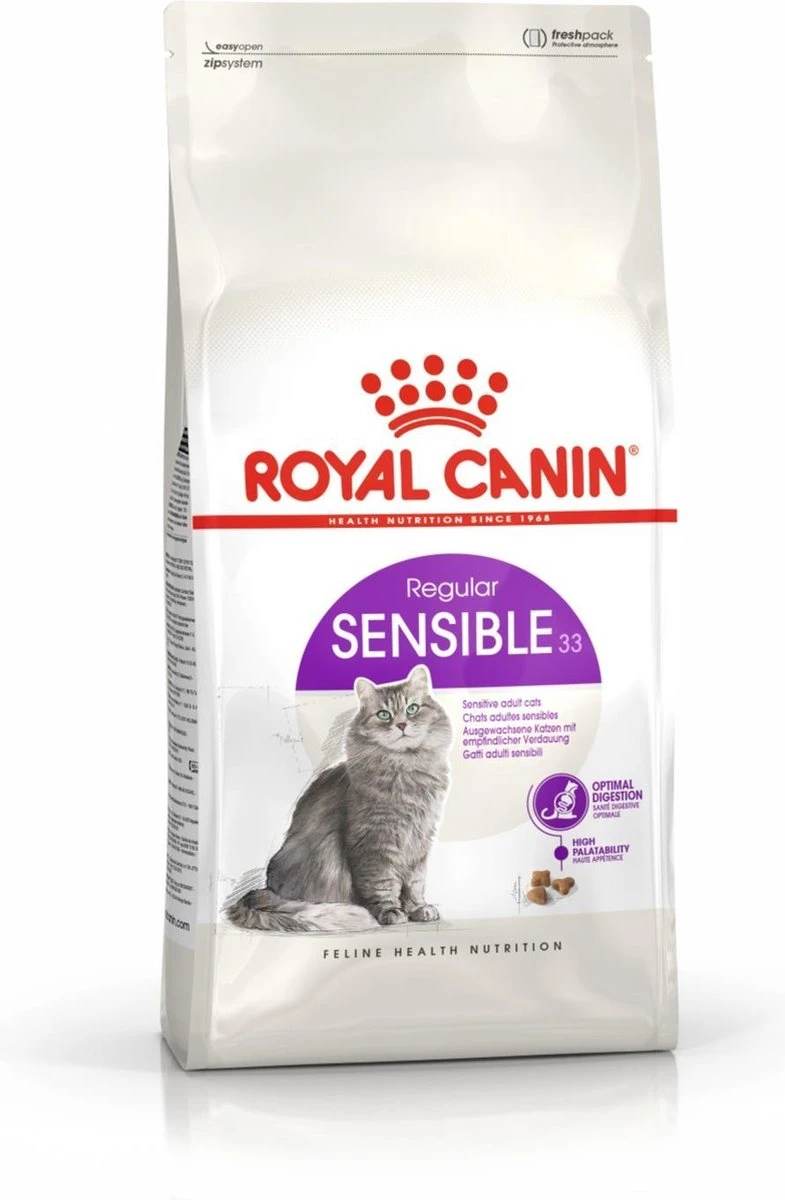 Royal Canin Sensible 33 - Kattenvoer - 2 Kg 1 Royal Canin Sensible 33 - Kattenvoer - 2 Kg