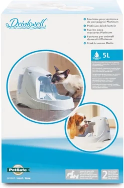 Petsafe Drinkwell Platinum - Drinkfontein - 5 L 32 Petsafe Drinkwell Platinum - Drinkfontein - 5 L -Merkloos Verkoop 790x1200 3