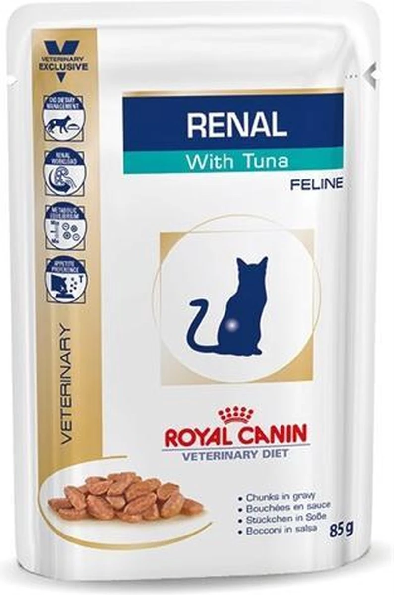 Royal Canin Renal - Tonijn - Kattenvoer - 12 X 85 G 10 Royal Canin Renal - Tonijn - Kattenvoer - 12 X 85 G - Image 10