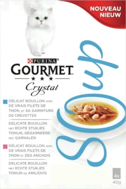 Gourmet Crystal Soup Pouch Multipack - Kattenvoer - Tonijn 4x40 G -Merkloos Verkoop 798x1200 2