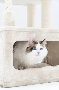 Petrebels Lodge 107 Krabpaal - Creme - Design - Zeer Stabiel -Merkloos Verkoop 800x1200 16