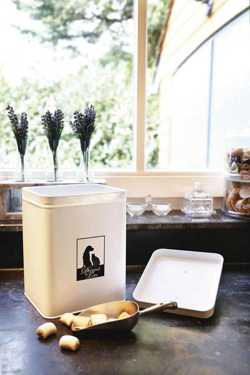 Designed By Lotte Vooraadblik Incl. Schep - Wit - 18x16x26 Cm 2 Designed By Lotte Vooraadblik Incl. Schep - Wit - 18x16x26 Cm - Image 2