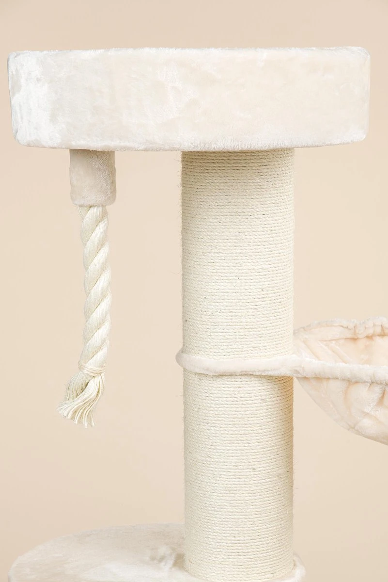 Krabpaal Voor Grote Katten Maine Coon Sleeper De Luxe Crème Beige Van RHRQuality 6 Krabpaal Voor Grote Katten Maine Coon Sleeper De Luxe Crème Beige Van RHRQuality - Image 6