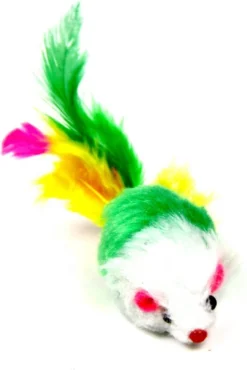 Kittynip Speelmuizen Set (10 Stuks) - Kattenspeeltjes Met Veren - Speelmuizen Met Veer - Kattenmuisjes - Kattenspeelgoed - Speelgoed Voor Katten - Katten Muisjes -Merkloos Verkoop 802x1200 2