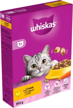 Whiskas 1+ Kattenbrokken - Kip - Doos 5 X 950 G -Merkloos Verkoop 809x1200 3