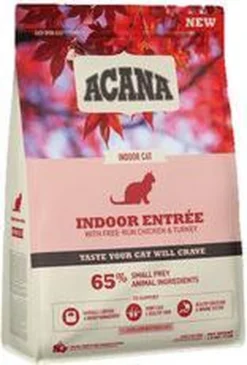 Acana Cat Indoor Entrée 4,5 Kg - Kat 22 Acana Cat Indoor Entrée 4,5 Kg - Kat -Merkloos Verkoop 813x1200 1