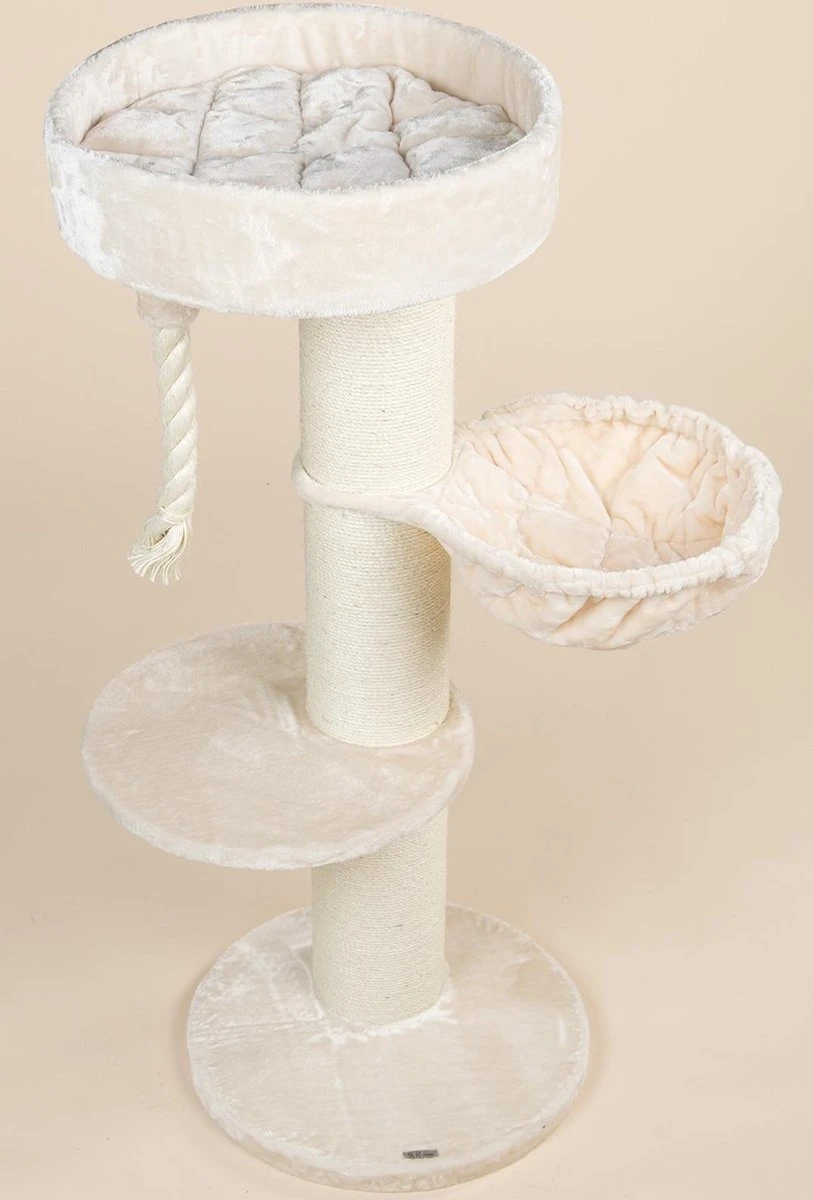Krabpaal Voor Grote Katten Maine Coon Sleeper De Luxe Crème Beige Van RHRQuality 8 Krabpaal Voor Grote Katten Maine Coon Sleeper De Luxe Crème Beige Van RHRQuality - Image 8