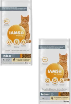 Iams Cat Adult Indoor - Kattenvoer - 2 X Kip 3 Kg -Merkloos Verkoop 817x1200 1