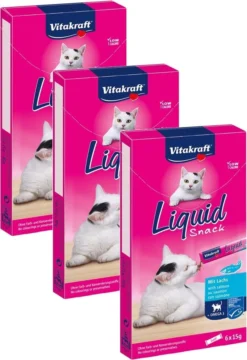 Vitakraft Cat Liquid Snacks - 3 Stuks