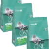 Purina One Indoor Formula Kalkoen - Kattenvoer - 3 X 1.5 Kg