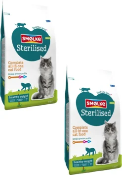 Smolke Cat Sterilised - Kattenvoer - 2 X 4 Kg 7 Smolke Cat Sterilised - Kattenvoer - 2 X 4 Kg -Merkloos Verkoop 839x1200