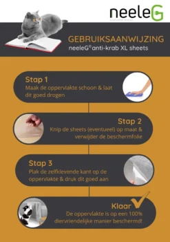 Merkloos Katten Anti Krab XXL Vellen - 10 Stuks - Met NeeleG Springveren - Meubelbescherming - Diervriendelijk - Geen Krabschade Aan Meubels - Bankbescherming - Enkelzijdig Klevend En Transparant - Zonder Punaises - Krabpaal - Anti Scratch - 30x45 CM 18 Merkloos Katten Anti Krab XXL Vellen - 10 Stuks - Met NeeleG Springveren - Meubelbescherming - Diervriendelijk - Geen Krabschade Aan Meubels - Bankbescherming - Enkelzijdig Klevend En Transparant - Zonder Punaises - Krabpaal - Anti Scratch - 30x45 CM -Merkloos Verkoop 847x1200 5