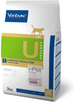 VIRBAC HPM FELINE Urology Struvite Dissolution U1 3KG -Merkloos Verkoop 866x1200 2