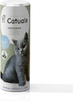 Catuals Kattenbakvulling Geurverdrijver - Neutraliseert Urinegeur Van Katten - Cotton Fresh - 500g