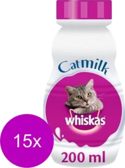 Whiskas Katten Melk - 15 Flesjes X 200 Ml -Merkloos Verkoop 893x1200 1