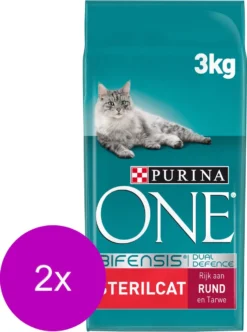 Purina One Sterilcat - Kattenvoer - 2 X Rund Granen 3 Kg 6 Purina One Sterilcat - Kattenvoer - 2 X Rund Granen 3 Kg -Merkloos Verkoop 893x1200 4