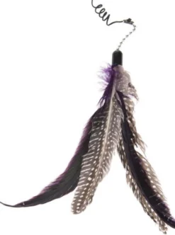 FUZLY - Kattenspeelgoed - Hengel Met Veer - +extra Veer - Kattenspeeltjes - Bewegend Kattenspeelgoed- Kattenspeeltjes Intelligentie - Kattenhengel - Kattenspeeltje Interactief -Merkloos Verkoop 893x1200 8