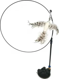 Kattenspeelgoed - Simulatie Vogel - Interactieve Grappige Kattenspeeltjes - Kattenhengel Met Zuignap + 4 Vogels + Een Kattenhengel GRATIS -Merkloos Verkoop 898x1200