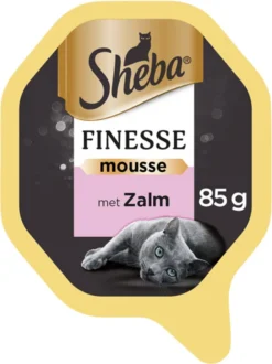 Sheba Finesse - Katten Natvoer - Mousse - Zalm - 22 X 85 Gr 7 Sheba Finesse - Katten Natvoer - Mousse - Zalm - 22 X 85 Gr -Merkloos Verkoop 899x1200 1