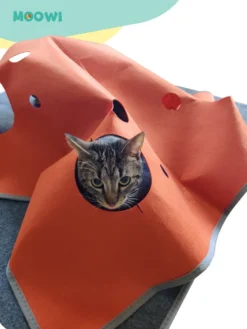 Moowi - Katten Speel Kleed – Kattentunnel – Hide And Seek Spel – Deken Kat – Kattenspeelgoed – Speelmat Katten Grijs – Incl. 2 Sisal Ballen En Verenspeeltje 10 Moowi - Katten Speel Kleed – Kattentunnel – Hide And Seek Spel – Deken Kat – Kattenspeelgoed – Speelmat Katten Grijs – Incl. 2 Sisal Ballen En Verenspeeltje -Merkloos Verkoop 900x1200 14