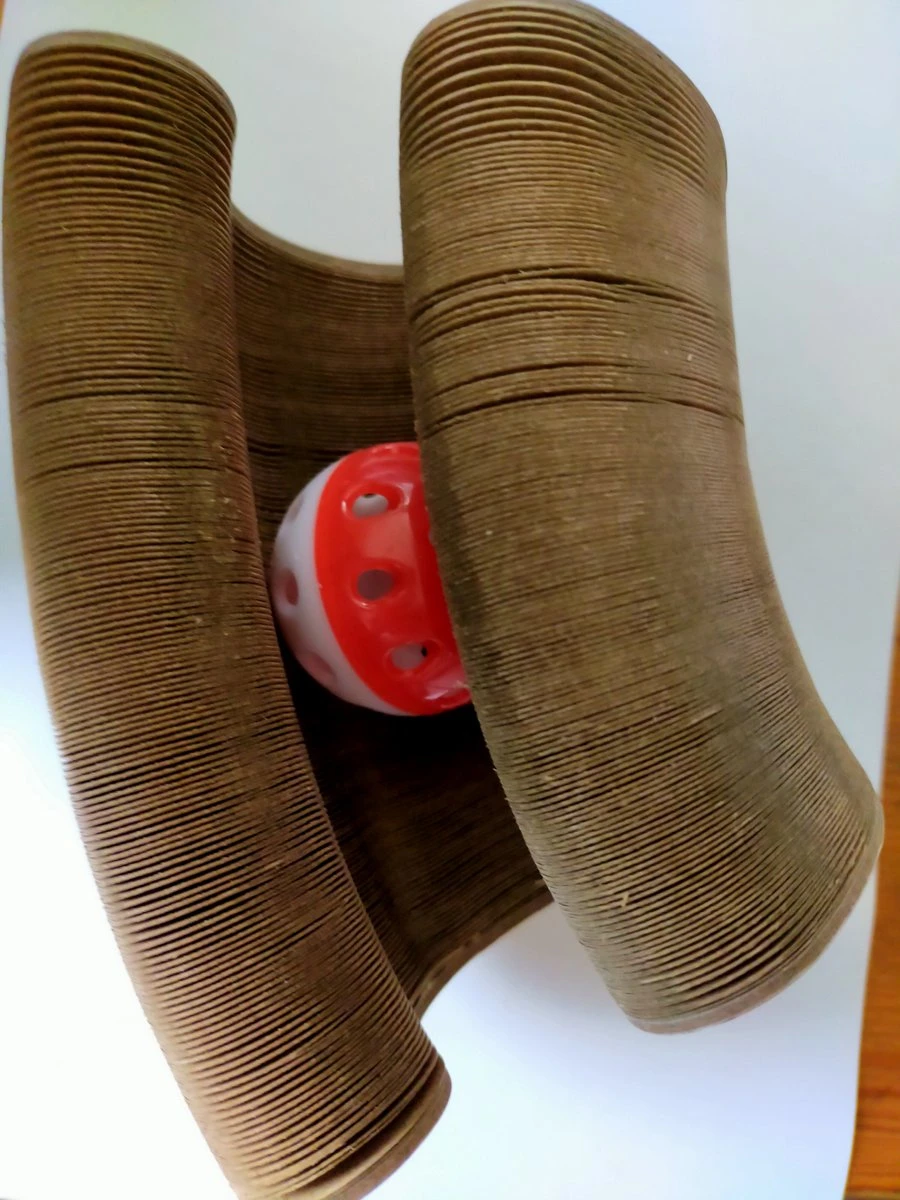 Kattenspeelgoed - Ronde, Opvouwbare En Vervormbare Krabmat Voor Katten Met Bal Met Belletjes Van Golfkartonpapier - Interactief Krabspeelgoed Voor Katten 6 Kattenspeelgoed - Ronde, Opvouwbare En Vervormbare Krabmat Voor Katten Met Bal Met Belletjes Van Golfkartonpapier - Interactief Krabspeelgoed Voor Katten - Image 6