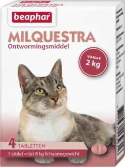 Beaphar Milquestra Ontworming Tabletten Kat 2 - 12 Kg 4 Tabletten -Merkloos Verkoop 900x1200 26