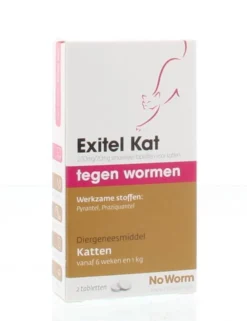 Exitel No Worm Ontwormingsmiddel - Kat 2 Tabl 11 Exitel No Worm Ontwormingsmiddel - Kat 2 Tabl -Merkloos Verkoop 924x1200 1