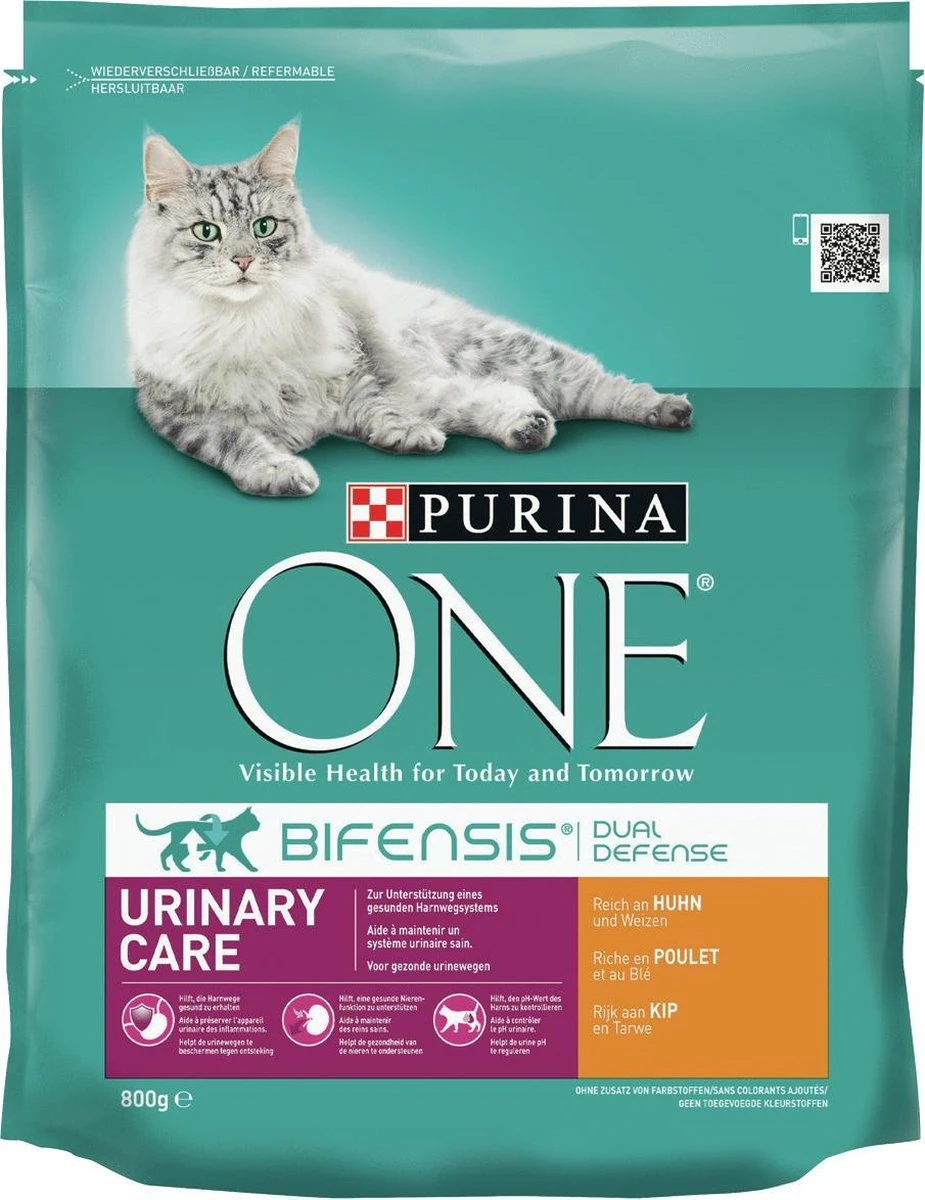 Purina ONE Urinary Care - Kip - Kattenvoer - 800 G 1 Purina ONE Urinary Care - Kip - Kattenvoer - 800 G