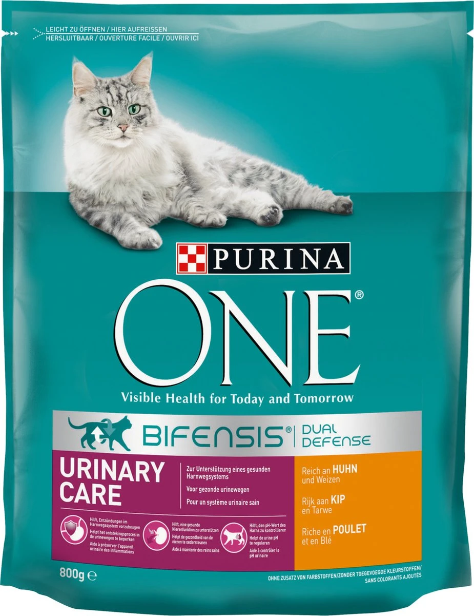 Purina ONE Urinary Care - Kip - Kattenvoer - 800 G 2 Purina ONE Urinary Care - Kip - Kattenvoer - 800 G - Afbeelding 2